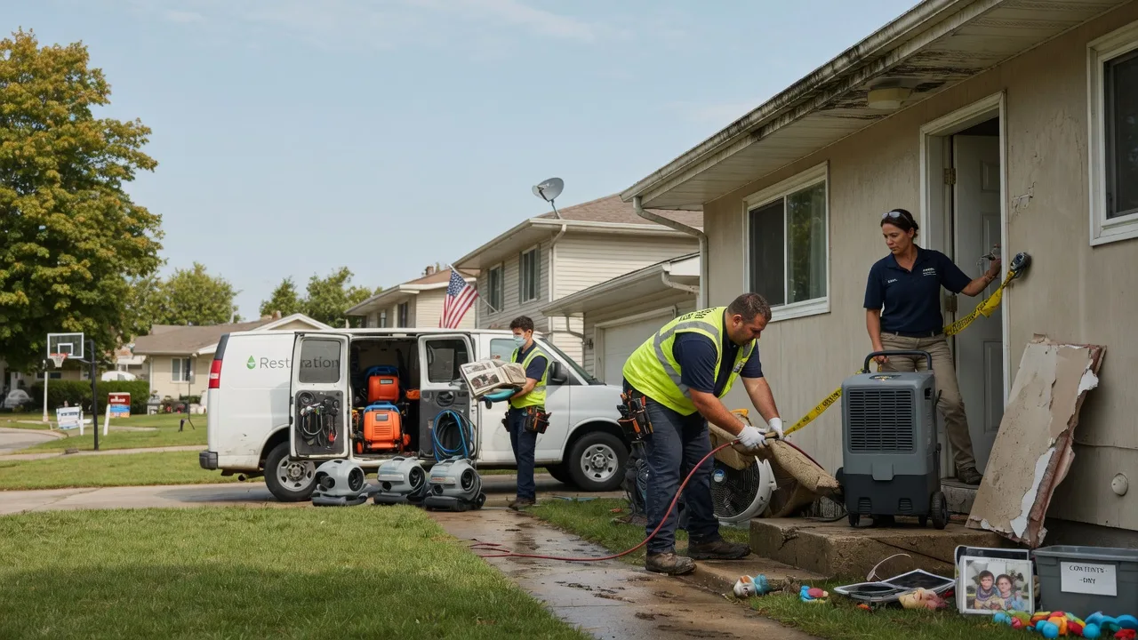 Water Damage Restoration in Corn, OK near me